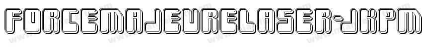 ForceMajeureLaser-jKpM字体转换