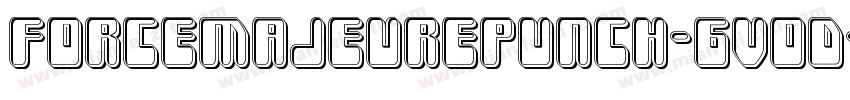 ForceMajeurePunch-6VoD字体转换