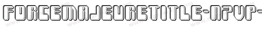 ForceMajeureTitle-n7VP字体转换