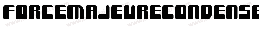ForceMajeureCondensed-O4BP字体转换