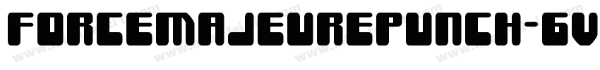 ForceMajeurePunch-6VoD字体转换