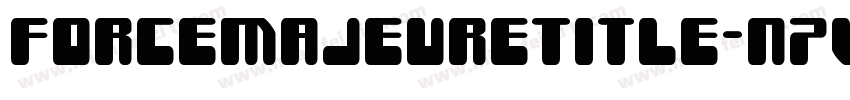 ForceMajeureTitle-n7VP字体转换