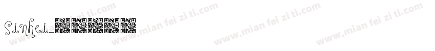 SINHEI字体转换