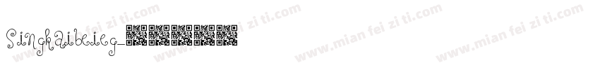 SingkaibeiEG字体转换