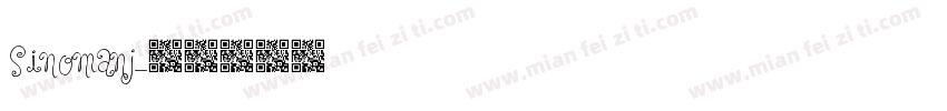 sinomanj字体转换