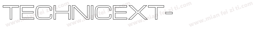 TechnicExt字体转换