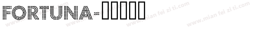 Fortuna字体转换