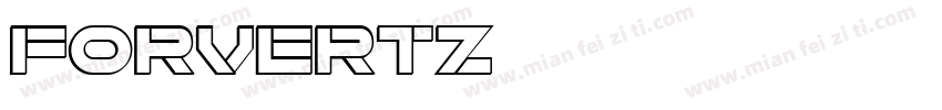 Forvertz字体转换
