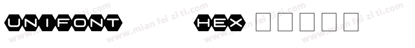 unifont-9002hex字体转换