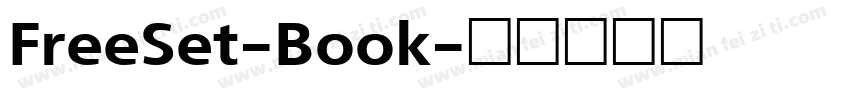 FreeSet-Book字体转换