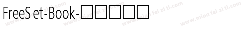 FreeSet-Book字体转换
