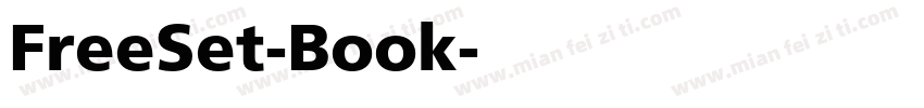 FreeSet-Book字体转换