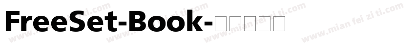 FreeSet-Book字体转换