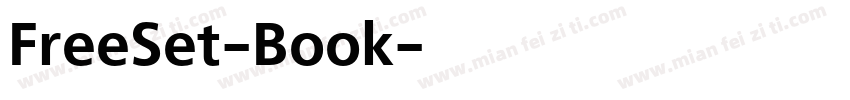 FreeSet-Book字体转换