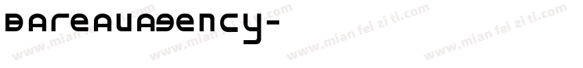 bareauagency字体转换