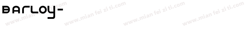 barloy字体转换