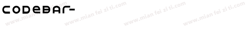 codebar字体转换