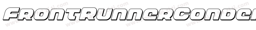 FrontRunnerCondensedItalic-Ype2字体转换