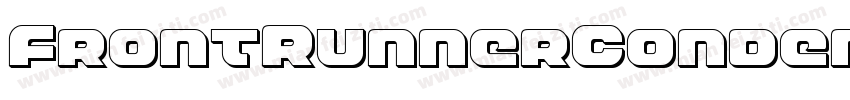 FrontRunnerCondensed-8Gmn字体转换