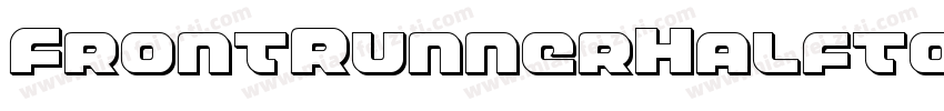 FrontRunnerHalftoneItalic-1xr0字体转换