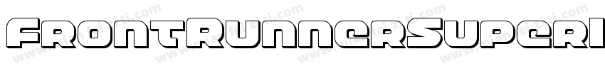 FrontRunnerSuperItalic-2pyW字体转换