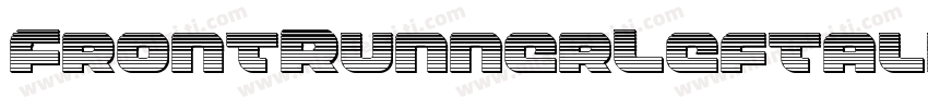 FrontRunnerLeftalic-Ypwq字体转换