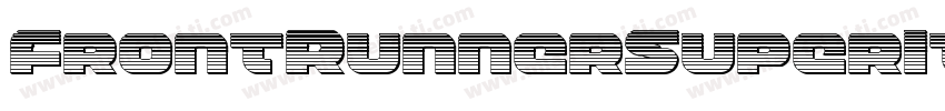 FrontRunnerSuperItalic-2pyW字体转换