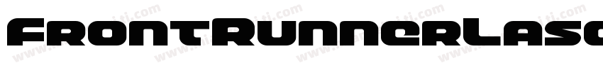 FrontRunnerLaserItalic-8GBM字体转换