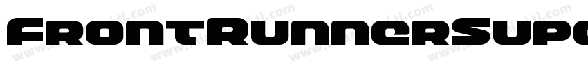 FrontRunnerSuperItalic-2pyW字体转换