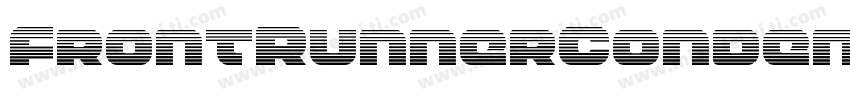 FrontRunnerCondensed-8Gmn字体转换