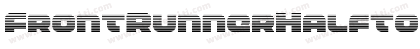 FrontRunnerHalftone-n7oV字体转换