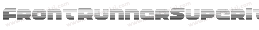 FrontRunnerSuperItalic-2pyW字体转换