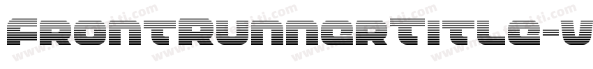 FrontRunnerTitle-v9PZ字体转换