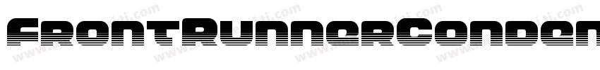 FrontRunnerCondensed-8Gmn字体转换