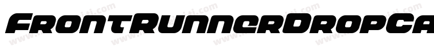 FrontRunnerDropCaseItalic-MgvP字体转换