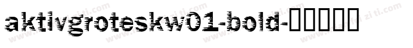aktivgroteskw01-bold字体转换