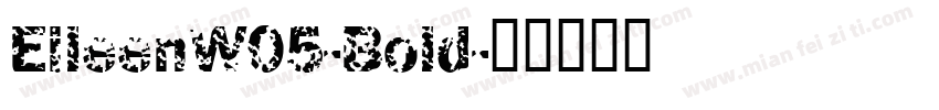 EileenW05-Bold字体转换