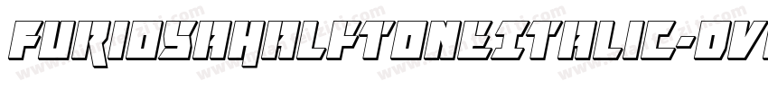 FuriosaHalftoneItalic-Dvlx字体转换