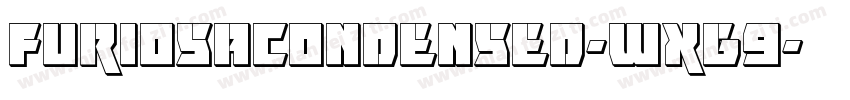 FuriosaCondensed-Wxg9字体转换