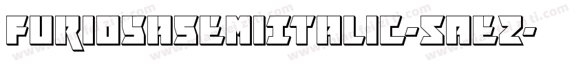 FuriosaSemiItalic-5AeZ字体转换