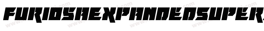 FuriosaExpandedSuperItalic-ZA0l字体转换