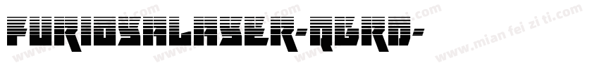 FuriosaLaser-qgrd字体转换