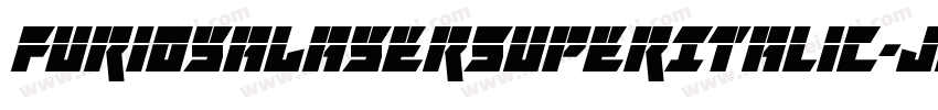 FuriosaLaserSuperItalic-JLYo字体转换