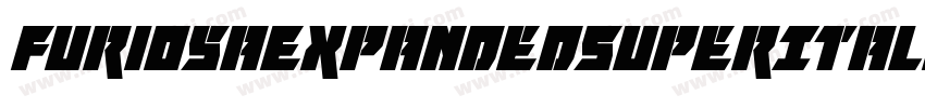 FuriosaExpandedSuperItalic-ZA0l字体转换