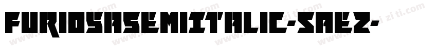 FuriosaSemiItalic-5AeZ字体转换