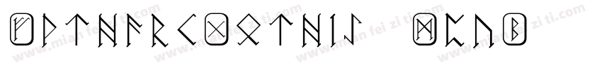 FutharkGothic-MpvB字体转换