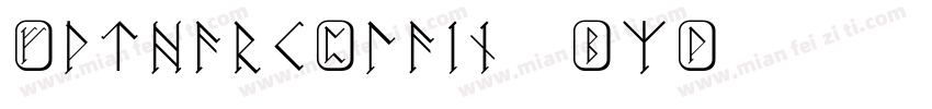 FutharkPlain-BzW8字体转换