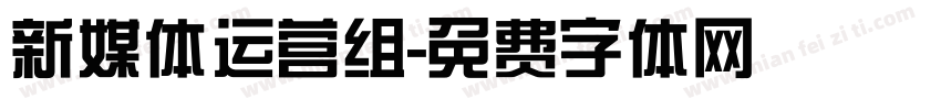 新媒体运营组字体转换