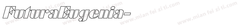 FuturaEugenia字体转换