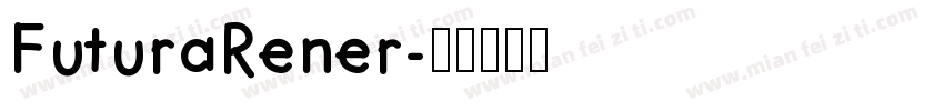 FuturaRener字体转换